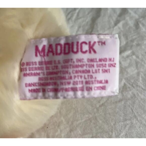 Russ Berry MadDuck Plush Mallard Duck Plushie Stuffed Animal - Picture 5 of 8